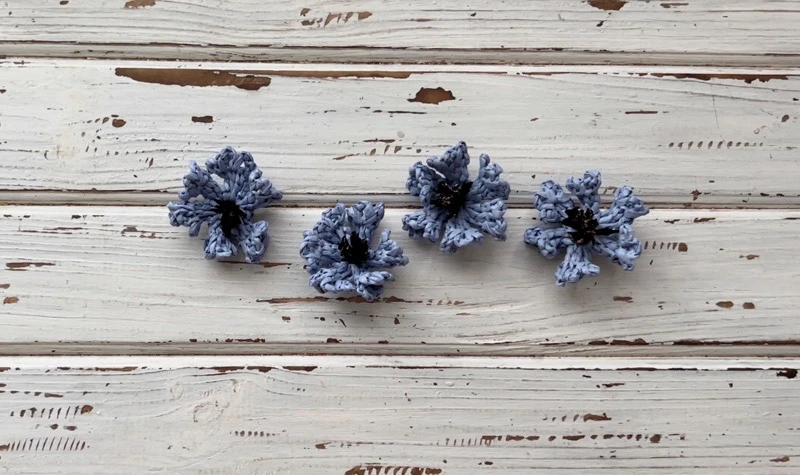 DIY Floral headband visual from source page 21