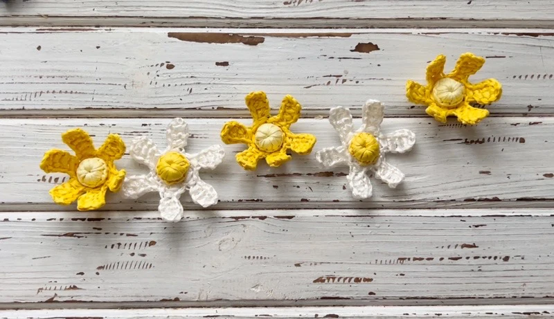 DIY Floral headband visual from source page 7