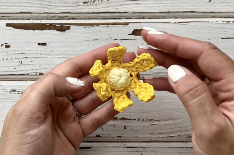 DIY Floral headband visual from source page 7