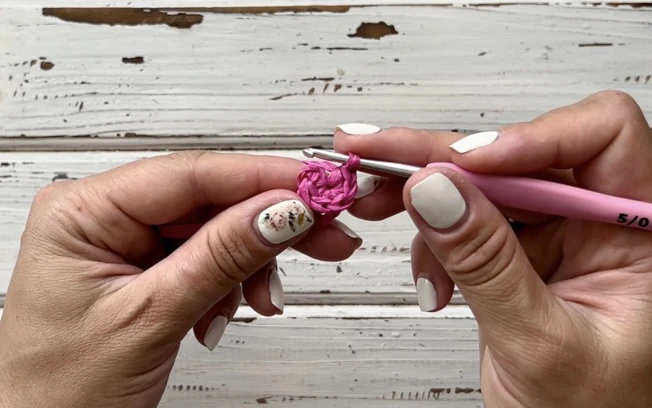 DIY Floral headband visual from source page 8