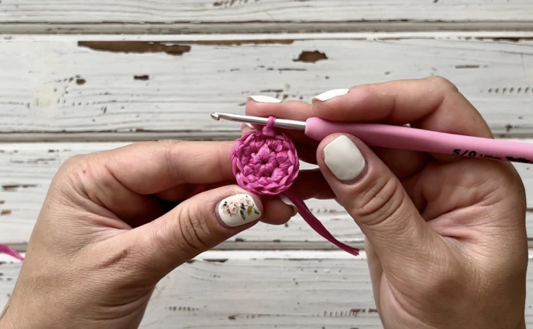 DIY Floral headband visual from source page 9