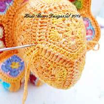Granny squares dinausor visual from source page 29